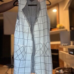 RAIN Women's Checkered Maxi Vest